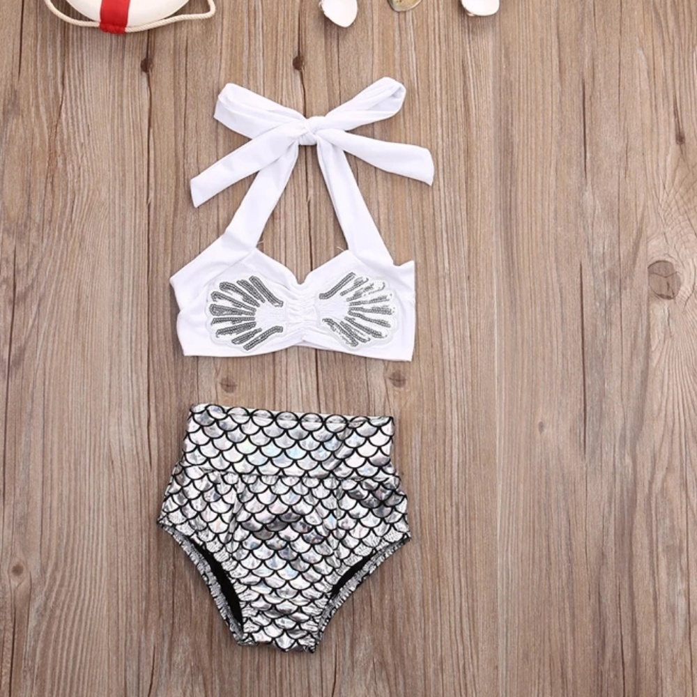 CLEARANCE🎉Mermaid 2pc swim suit - Picture 2 of 5